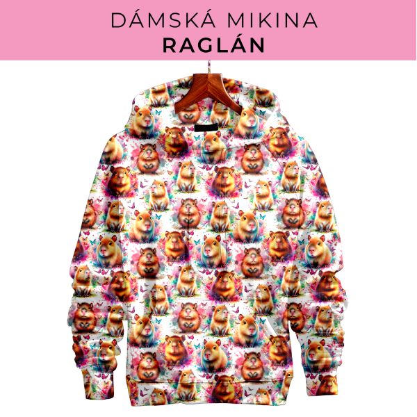 DÁMSKÝ střih - mikina raglán