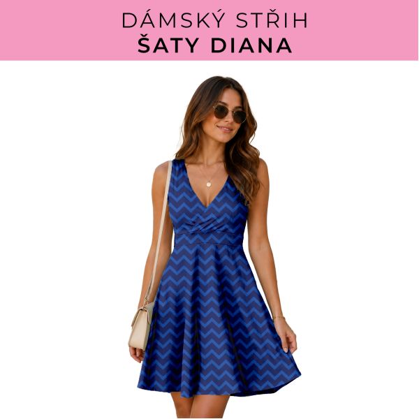 Dámský střih - šaty Diana