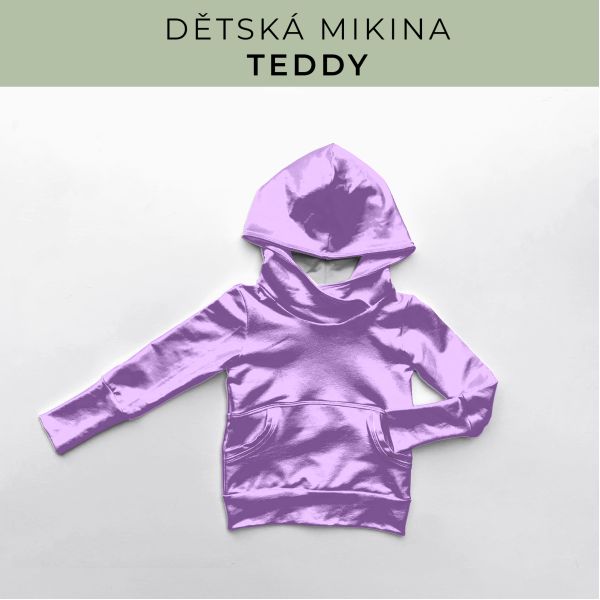 DĚTSKÝ střih - Mikina Teddy