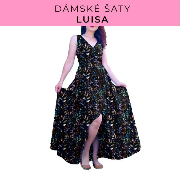DÁMSKÝ střih - šaty Luisa