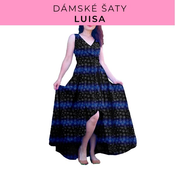 DÁMSKÝ střih - šaty Luisa