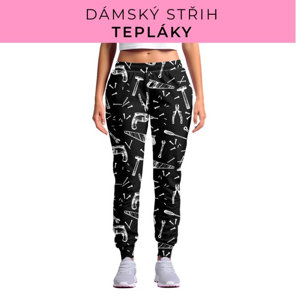 DÁMSKÝ střih - tepláky