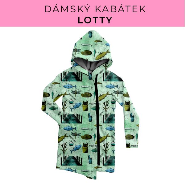 DÁMSKÝ střih - Kabátek Lotty