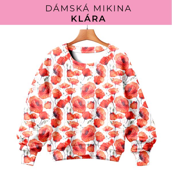 DÁMSKÝ střih - mikina Klára