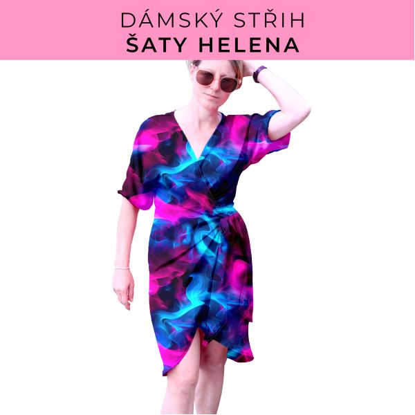 Dámský střih na šaty  Helena
