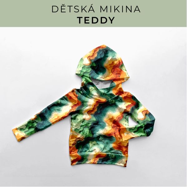 DĚTSKÝ střih - Mikina Teddy