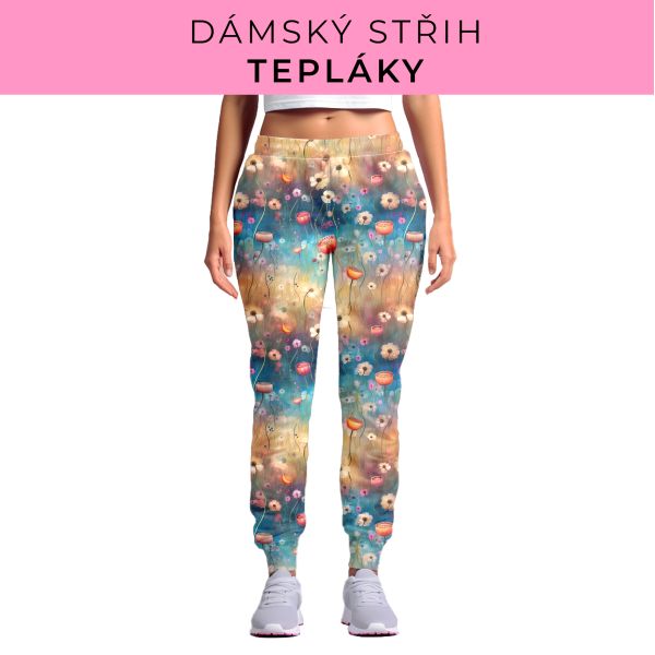 DÁMSKÝ střih - tepláky