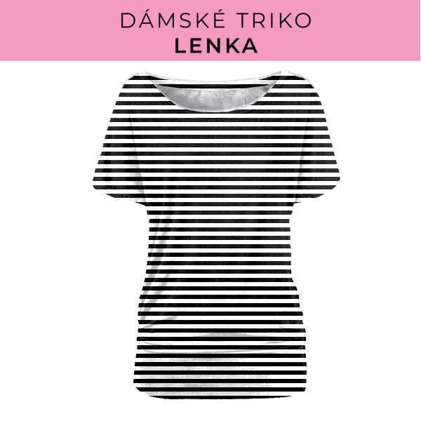 DÁMSKÝ střih - Triko Lenka