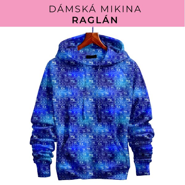 DÁMSKÝ střih - mikina raglán