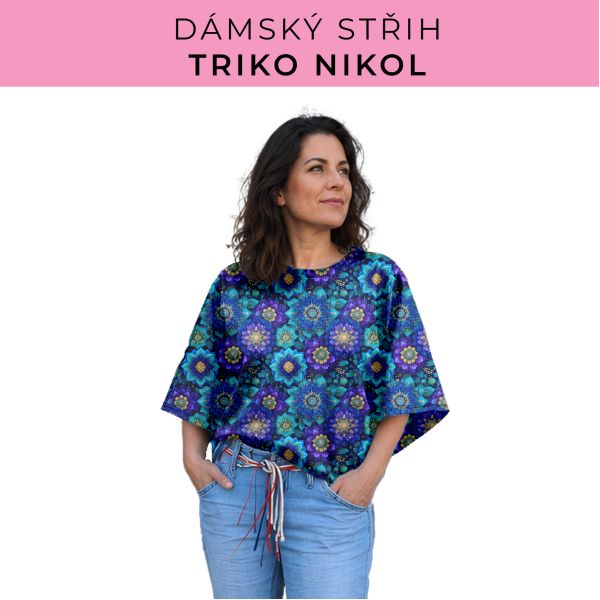 Dámský střih -  triko Nikol