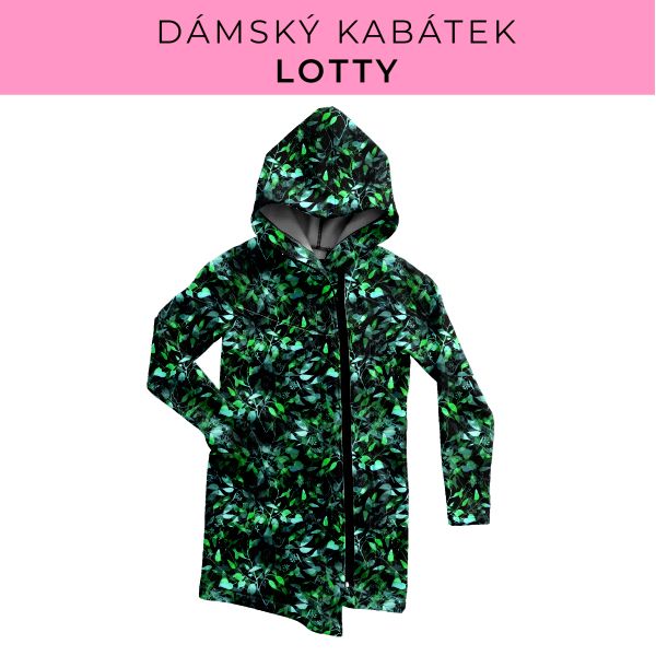 DÁMSKÝ střih - Kabátek Lotty