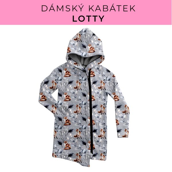 DÁMSKÝ střih - Kabátek Lotty