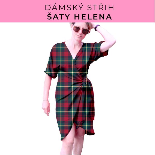 Dámský střih na šaty  Helena