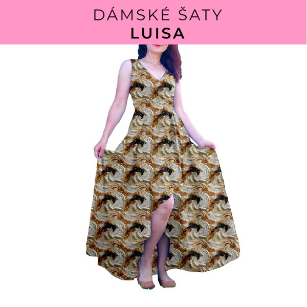 DÁMSKÝ střih - šaty Luisa