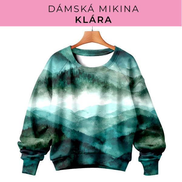 DÁMSKÝ střih - mikina Klára