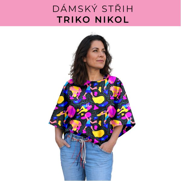 Dámský střih -  triko Nikol