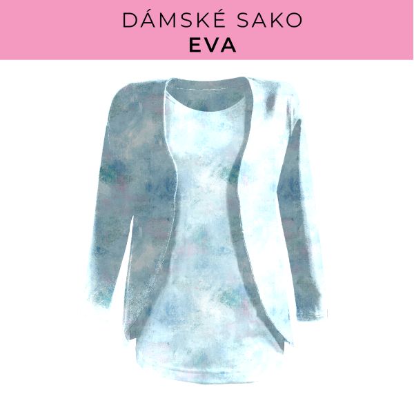 DÁMSKÝ střih - sako Eva