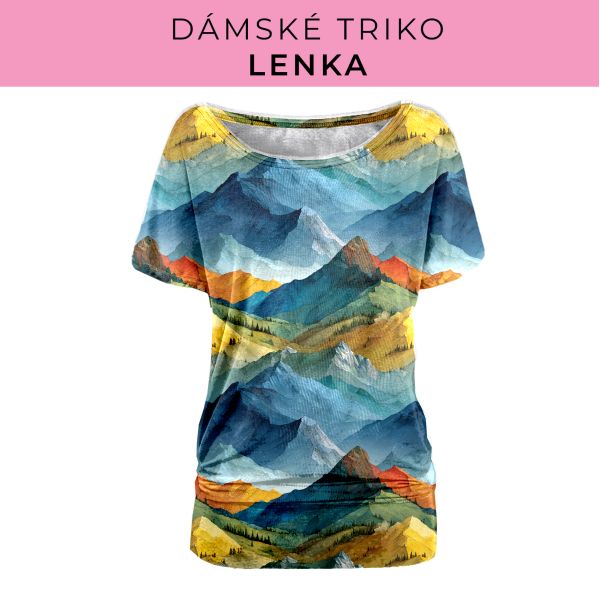 DÁMSKÝ střih - Triko Lenka