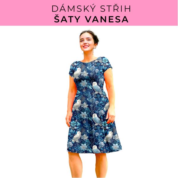 Dámský střih šaty Vanesa