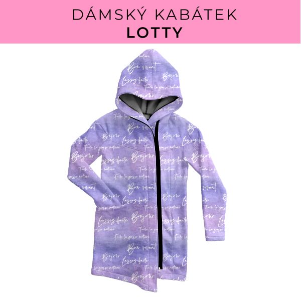 DÁMSKÝ střih - Kabátek Lotty