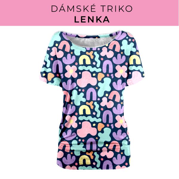DÁMSKÝ střih - Triko Lenka