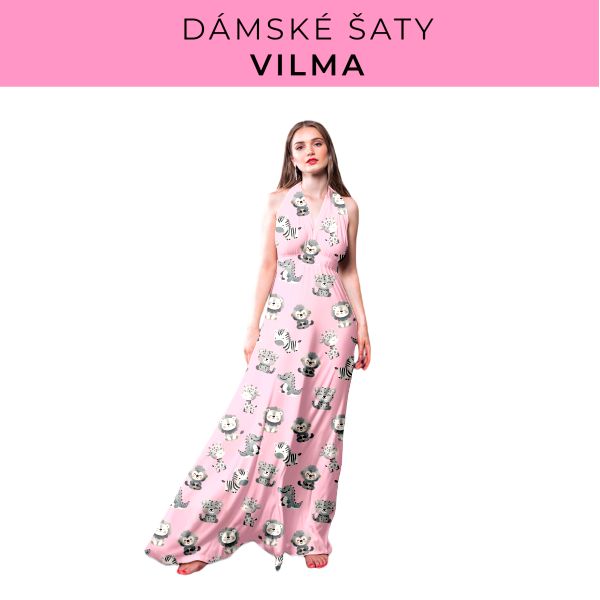 DÁMSKÝ střih - šaty Vilma
