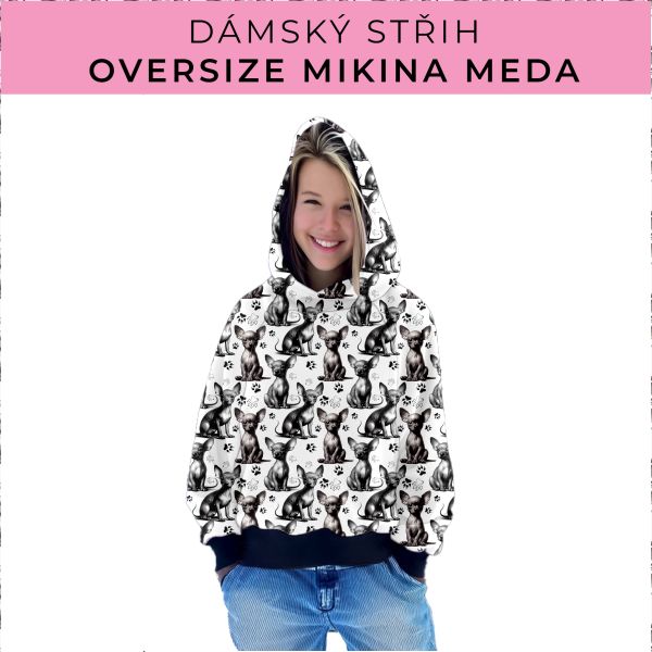 Dámský střih - mikina Meda