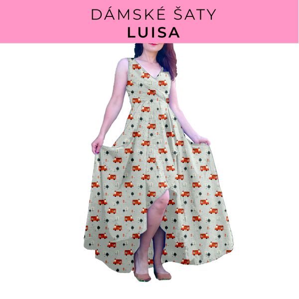 DÁMSKÝ střih - šaty Luisa