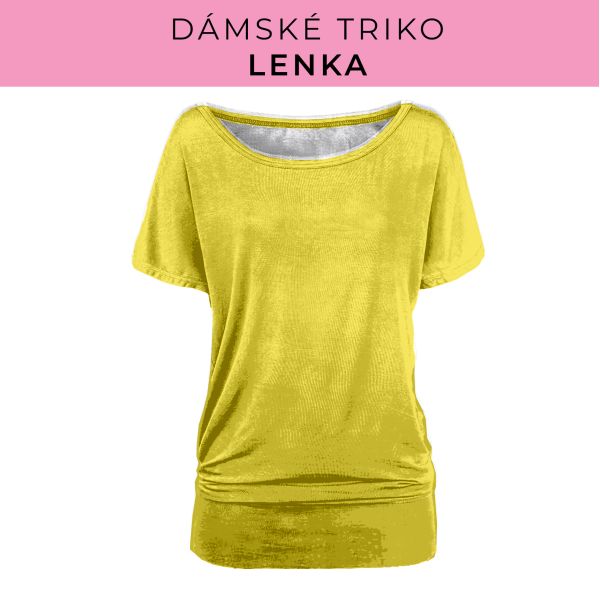 DÁMSKÝ střih - Triko Lenka