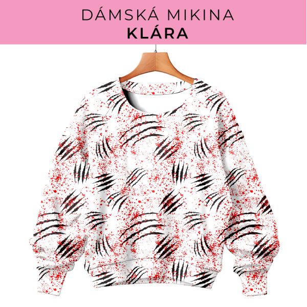 DÁMSKÝ střih - mikina Klára