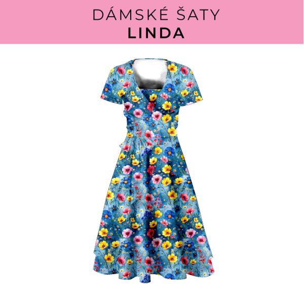 DÁMSKÝ střih - šaty Linda