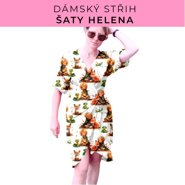 Dámský střih na šaty  Helena
