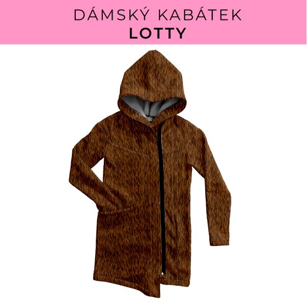 DÁMSKÝ střih - Kabátek Lotty