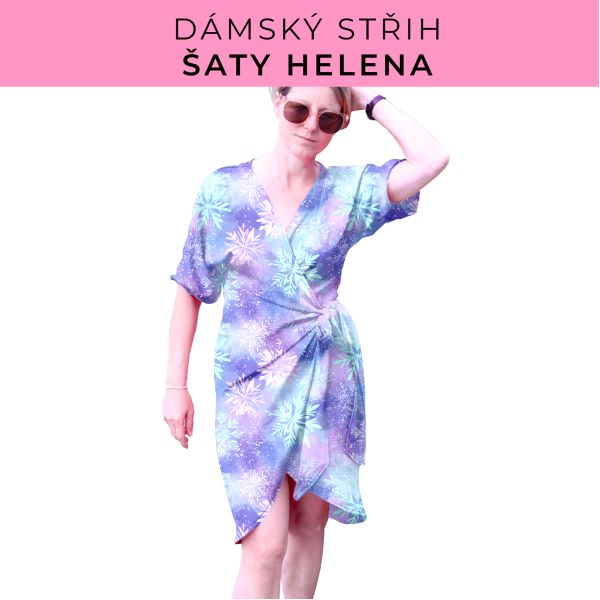 Dámský střih na šaty  Helena