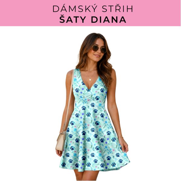 Dámský střih - šaty Diana