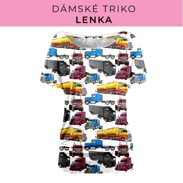 DÁMSKÝ střih - Triko Lenka