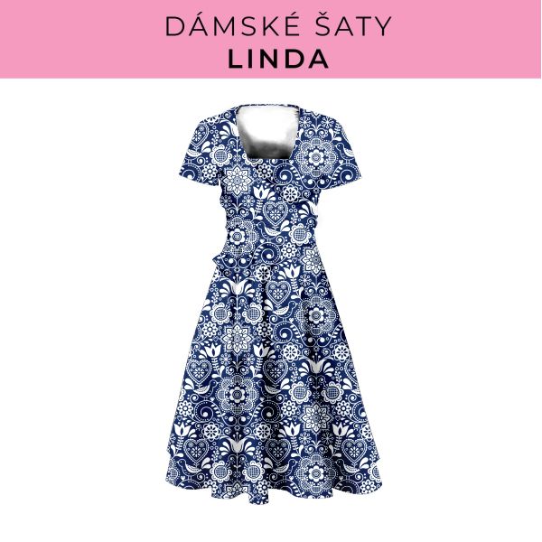 DÁMSKÝ střih - šaty Linda
