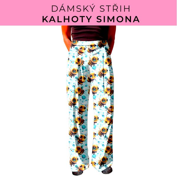 Dámský střih - kalhoty Simona