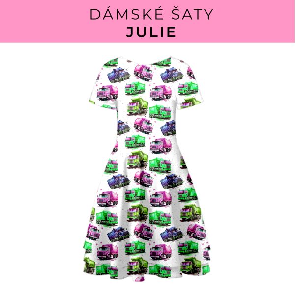 DÁMSKÝ střih - šaty julie