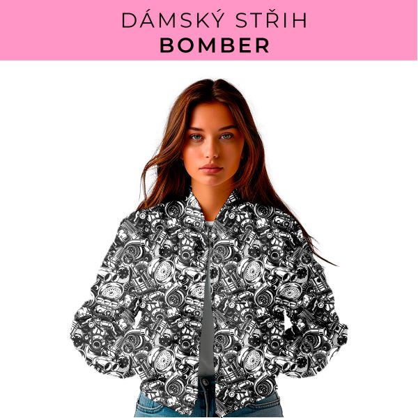 DÁMSKÝ střih - Bomber