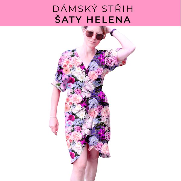 Dámský střih na šaty  Helena