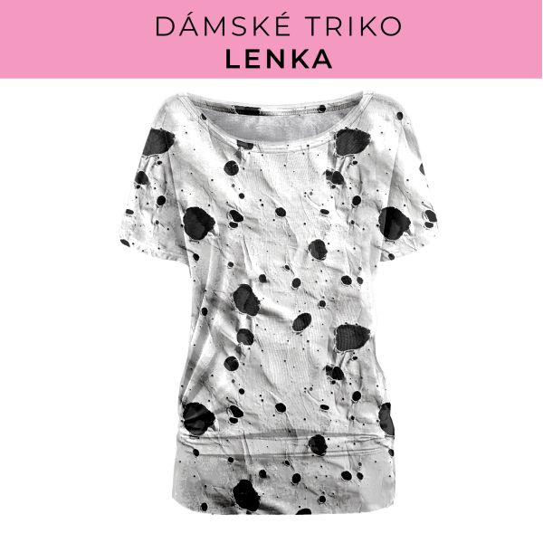 DÁMSKÝ střih - Triko Lenka