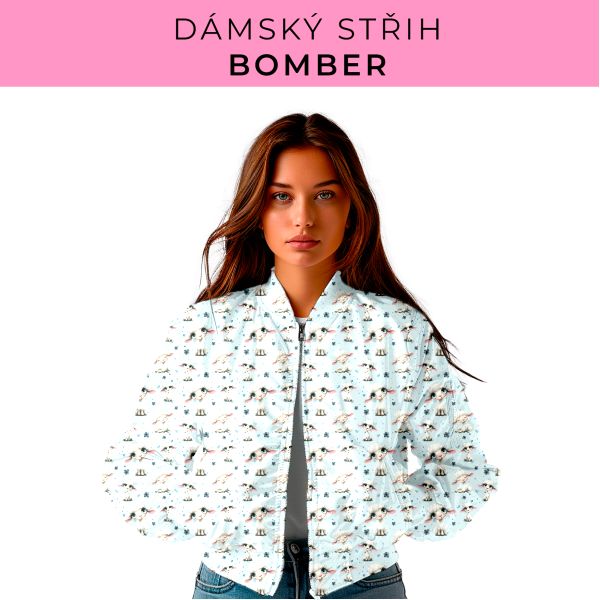 DÁMSKÝ střih - Bomber