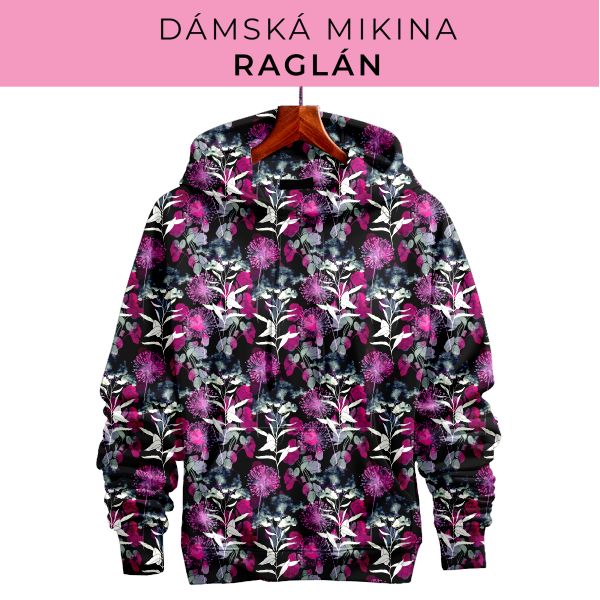 DÁMSKÝ střih - mikina raglán