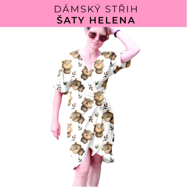 Dámský střih na šaty  Helena