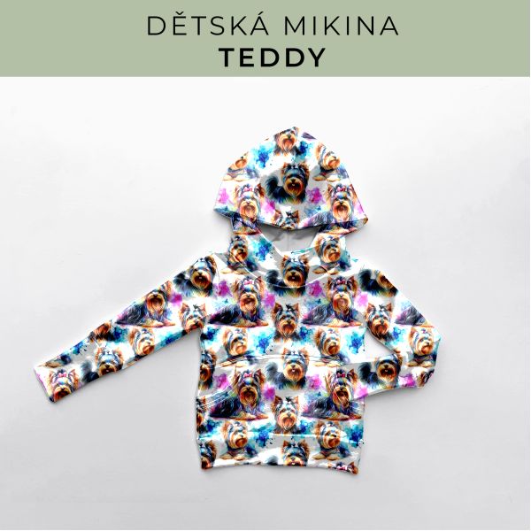 DĚTSKÝ střih - Mikina Teddy
