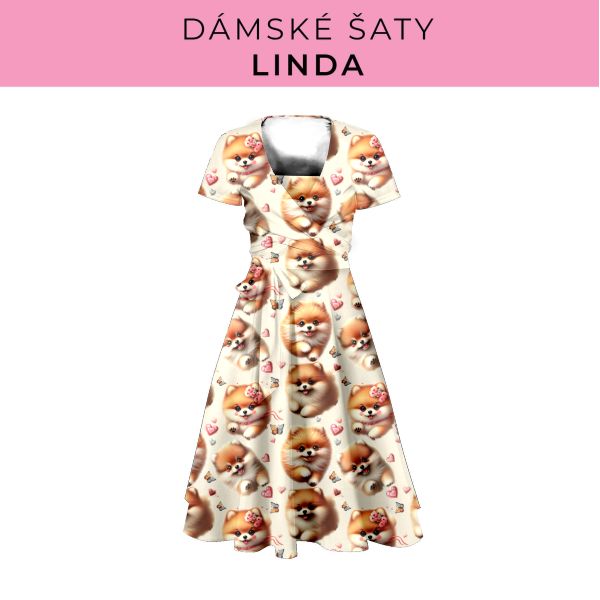 DÁMSKÝ střih - šaty Linda