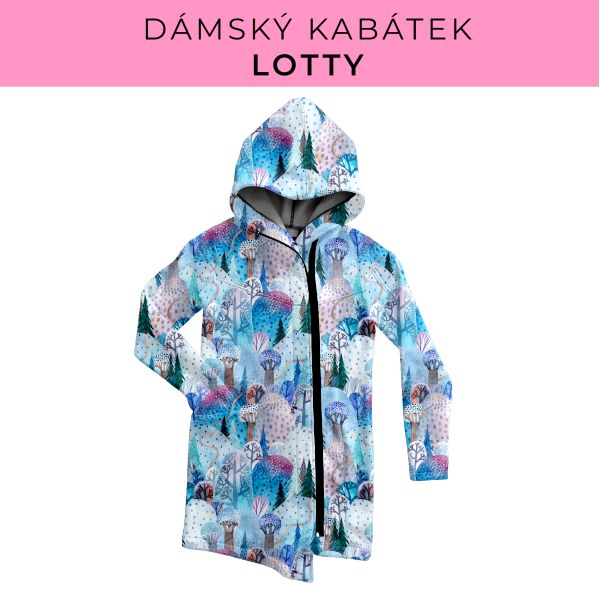 DÁMSKÝ střih - Kabátek Lotty