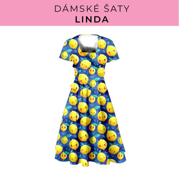 DÁMSKÝ střih - šaty Linda