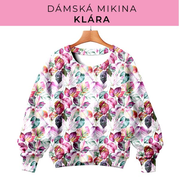 DÁMSKÝ střih - mikina Klára